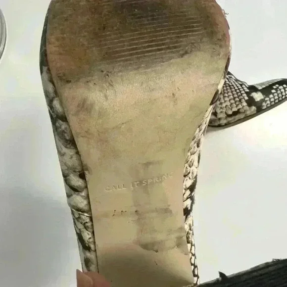 Call It Spring snakeskin booties - Picture 3 of 6